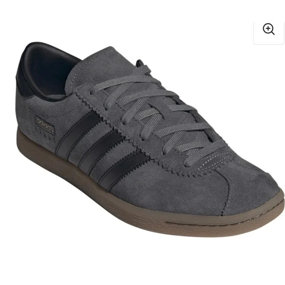 Adidas Originals Stadt Grey Five Core Black Gum Sneakers Men's Size 10.5  NWT